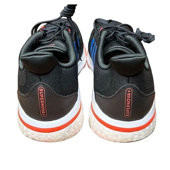 adidas Supernova + Running Shoe in Core Black/Blue Rush/Turbo NWOT Size 10 1/2 - Picture 6 of 9